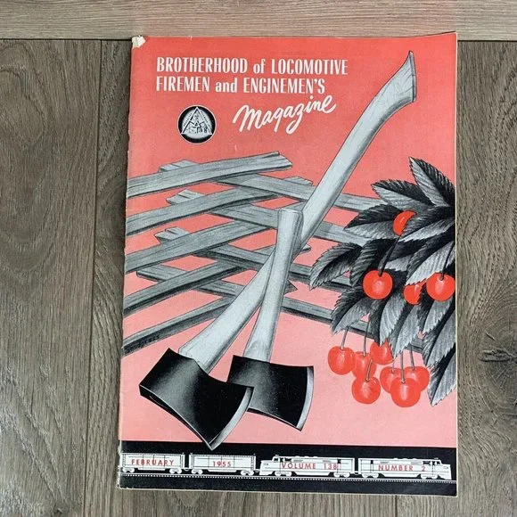 Brotherhood of Locomotive Firemen and Enginemen's Magazine 1955 Lot Of 3 Jan-Mar - Picture 4 of 7